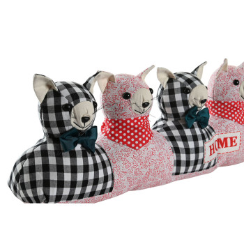 Durų stotelė DKD Home Decor Smėlio 79 x 10 x 20 cm (2 vnt.),,,