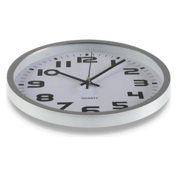 Sieninis laikrodis Versa Plastmasinis 3,8 x 25 x 25 cm,,,