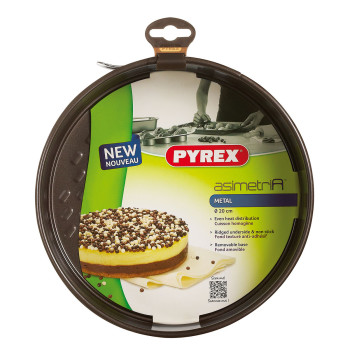 Ahjuvorm Pyrex Asimetria Ringjas Metall 4 Ühikut 20 cm