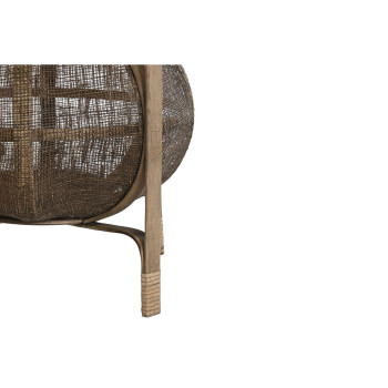 Žvakidė DKD Home Decor Natūralus Ruda Bambukas 33 x 33 x 42 cm,,,