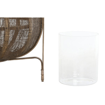 Žvakidė DKD Home Decor Ruda Natūralus Bambukas 35 x 35 x 47 cm,,,