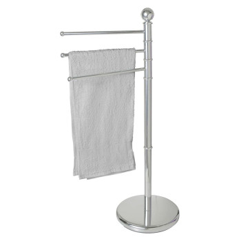 Pastatomoji rankšluosčių kabykla Wenko Exclusive 90 x 48.5 x 28.5 cm Sidabras,,,