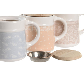 Õlipott Liha või Kala Jaoks DKD Home Decor 16 x 11 x 13 cm (3 Ühikut)