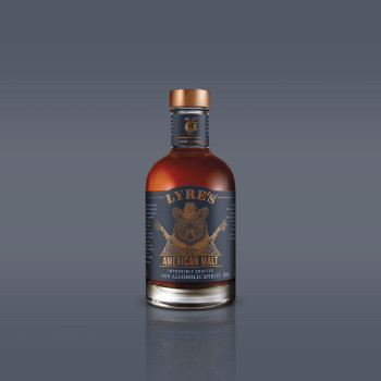 Nealkoholinis viskio American Malt Lyres 700 ml