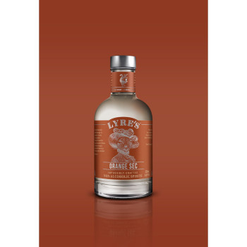 Nealkoholinio likerio imitacija Orange Sec Lyres 700ml