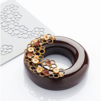Forma silikona 138x94 h-2mm 3x5.6ml CIRCLES
