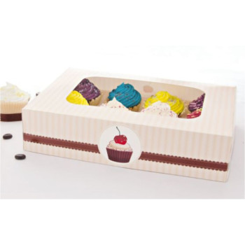 Muffinų dėžutė 12 dalių 33x16.5 h-7.5cm KAVINĖ
