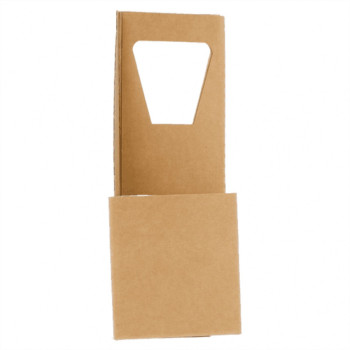 2 cup holder paper with handle 18x8x24cm