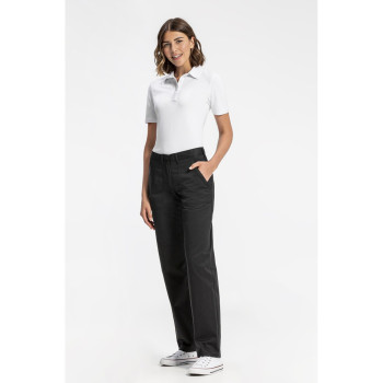 Ladies trausers regular fit black size XL