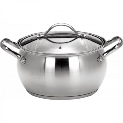 Puodas nerūd. pl. 24cm 6.1L...