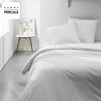 Duvet cover set TODAY Percale White 220 x 240 cm,,,
