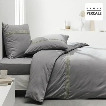 Duvet cover set TODAY Percale Grey 220 x 240 cm,,,