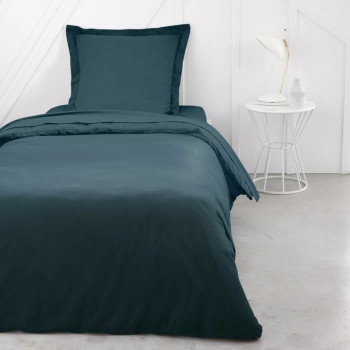 Fitted sheet TODAY Emerald Green 90 x 190 cm,,,