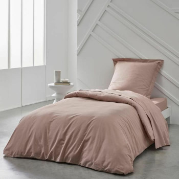 Fitted bottom sheet TODAY Essential Light Pink 90 x 190 cm,,,