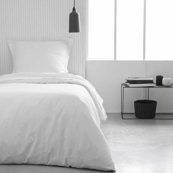 Fitted bottom sheet TODAY Essential White 90 x 190 cm,,,