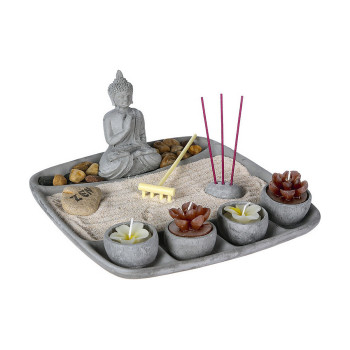 Sodo statulos Atmosphera Pilka Cementas 24 x 24 x 12 cm,,,