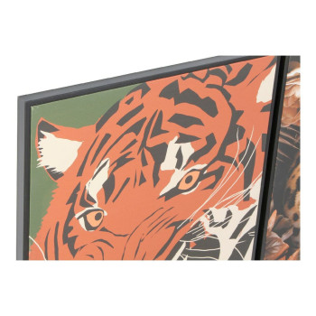 Kangas DKD Home Decor polüstüreen Kangas 52 x 2,7 x 72 cm,,,