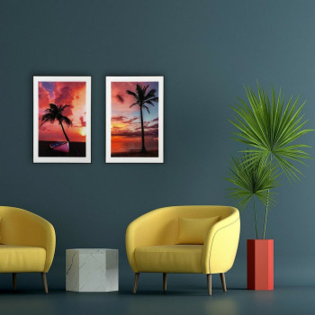 Картина Versa Стеклянный Деревянный MDF (2 x 60 x 40 cm)