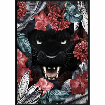 Картина DKD Home Decor 53 x 4,3 x 73 cm Тропический Джунгли (2 штук)