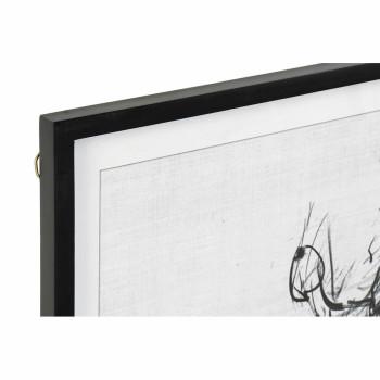 Maal DKD Home Decor 70 x 2,5 x 90 cm Daam Kaasaegne (2 Ühikut),,,