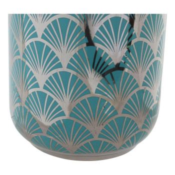 Vaza DKD Home Decor Porcelianas Turkis Rytietiškas (15 x 15 x 41.5 cm),,,