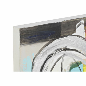 Canvas DKD Home Decor Ciedra Canvas 60 x 2,8 x 60 cm,,,