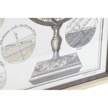 Картина DKD Home Decor Карта Мира (95 x 3 x 65 cm)
