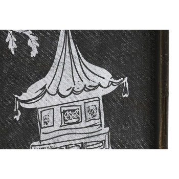 Glezna DKD Home Decor Bambuss Stikls 50 x 2,8 x 70 cm,,,