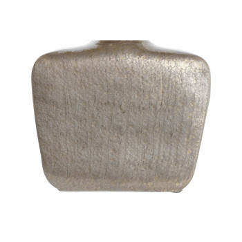 Vaas DKD Home Decor Kristall Beež Kuldne Alumiinium (28 x 11 x 45 cm),,,