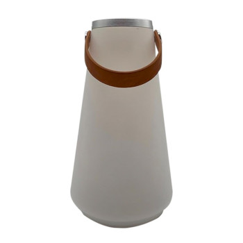 Stalinė lempa DKD Home Decor Balta Ruda 13,5 x 13,5 x 23 cm,,,