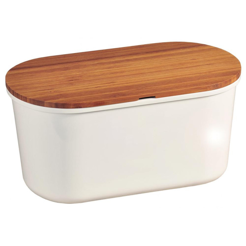 MAIZES BOX  37x18x21.5CM, WHITE, MELAMĪNS/BAMBUSS, FSC, Kesper
