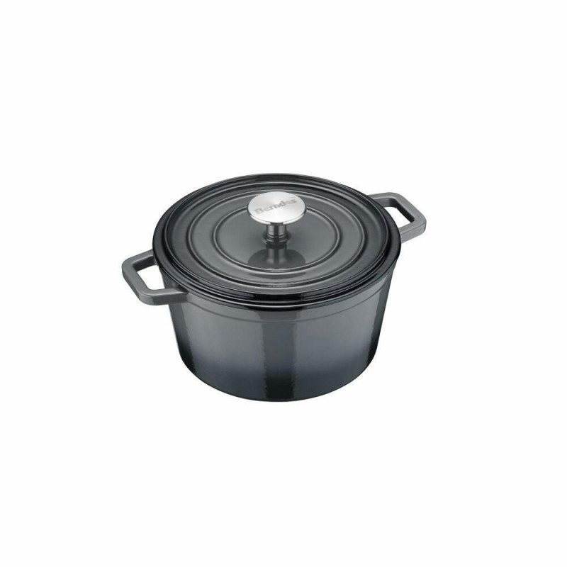 B.IRON PAN  24CM, 3.75L, MELNS, ČUGUNA, Berndes