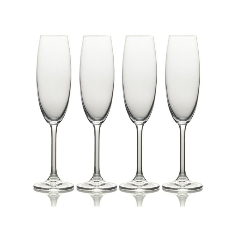 MIKASA JULIE ŠAMPANIEŠA GLĀZES 23CL, K4, KRISTĀLS, Mikasa