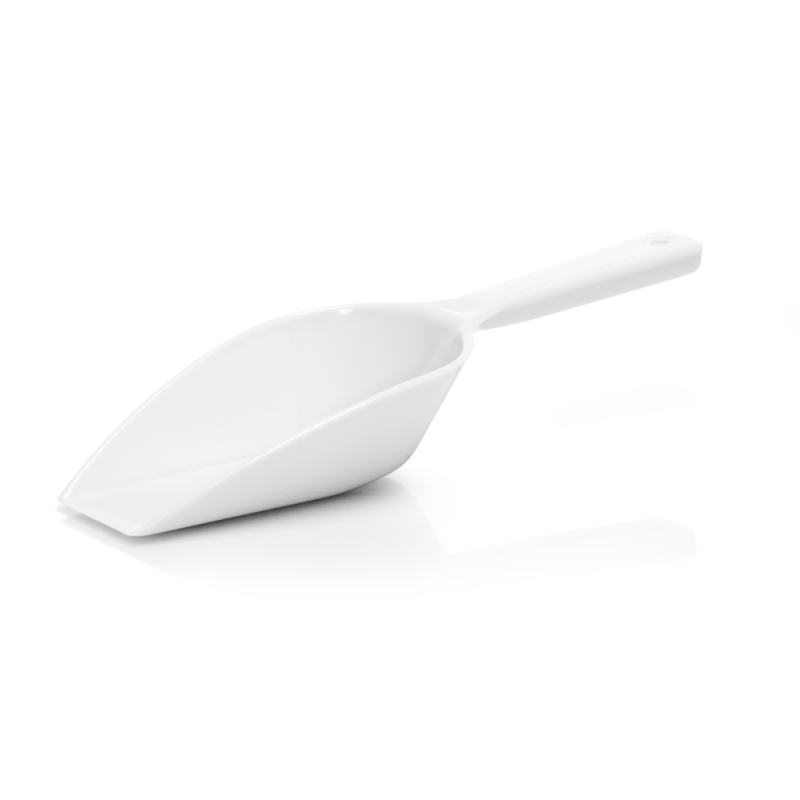 LĀPSTIŅA 0.8L, BERAMIEM PĀRTIKAS PRODUKTIEM, WHITE, PP, WAS