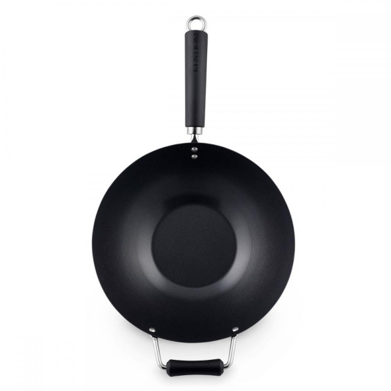 EXCELLENCE WOK PAN  31CM, black , FOR INDUCTION, Ken Hom