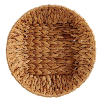 Galda rotājums Gift Decor SF18040 Brūns Metāls Ūdens hiacinte 29 x 8 x 29 cm,,,