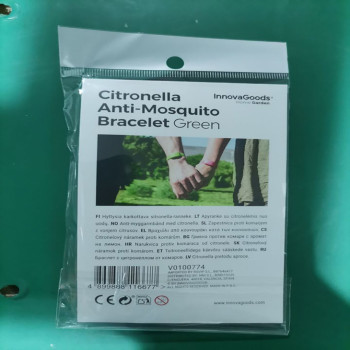 „Citronella“ apyrankė nuo uodų InnovaGoods,,,Raudona,
