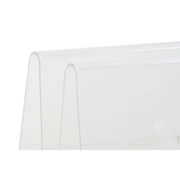 Magazine rack DKD Home Decor Transparent Acrylic (30 x 31 x 25 cm),,,