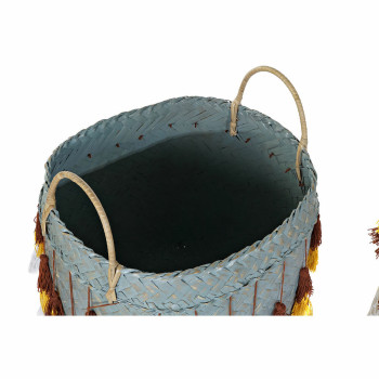 Grozs DKD Home Decor Daudzkrāsains Bambuss Bārkstis Boho 3 Daudzums,,,