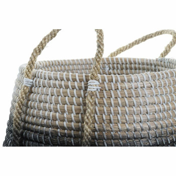 Grozs DKD Home Decor Dabisks Pelēks Jūraszāle (52 x 52 x 44 cm) (2 pcs),,,