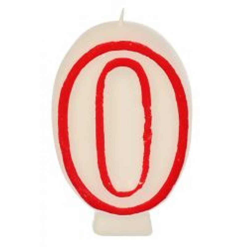 "CANDLE-CIPARS ""0"", AR SARKANU MALU", Pap Star