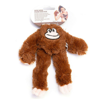 Soft toy for dogs Gloria Mizaru 11 x 44 x 45 cm Monkey Brown,,,