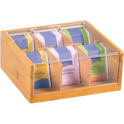 TEA   BOX , 6 SECTIONS ,...