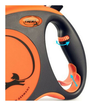 Поводок для собак Flexi XTREME 5 m Оранжевый Размер М