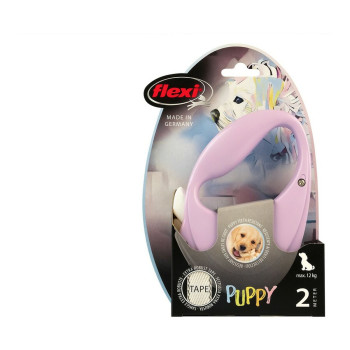 Поводок для собак Flexi Puppy 2 m Розовый