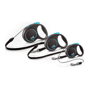 Поводок для собак Flexi BLACK DESIGN 5 m Размер S Зеленый