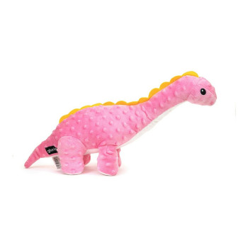 Mīkstā rotaļlieta suņiem Gloria Orhy 10 x 45 x 20 cm Rozā Dinozaurs Poliesters polipropilēns,,,