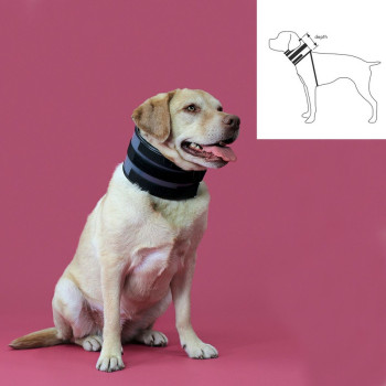 Cervical Collar for Dogs KVP Black (18-53 cm),,,