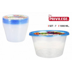 Dėžutės maistui plast. 1.0L...